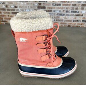 Sorel Winter Carnival Waterproof Women's Boot Paradox Pink Abyss Size 6.5